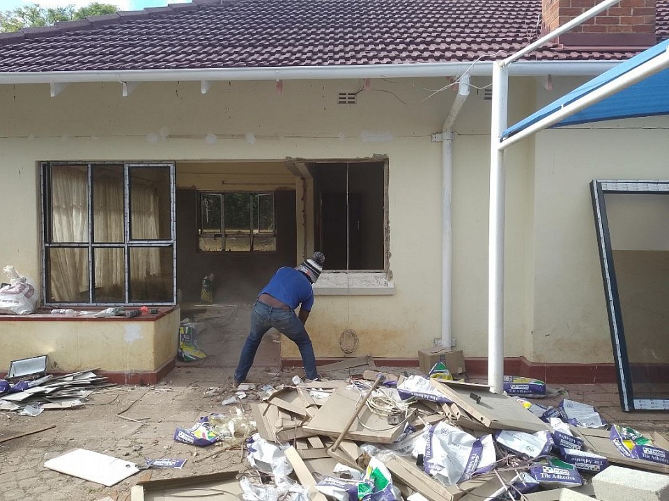 Mozambique Government house renovations